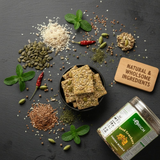 Sorich Organics Pudina Seeds Cracker – Crispy & Healthy Snack with Pudina Masala Twist Sorich