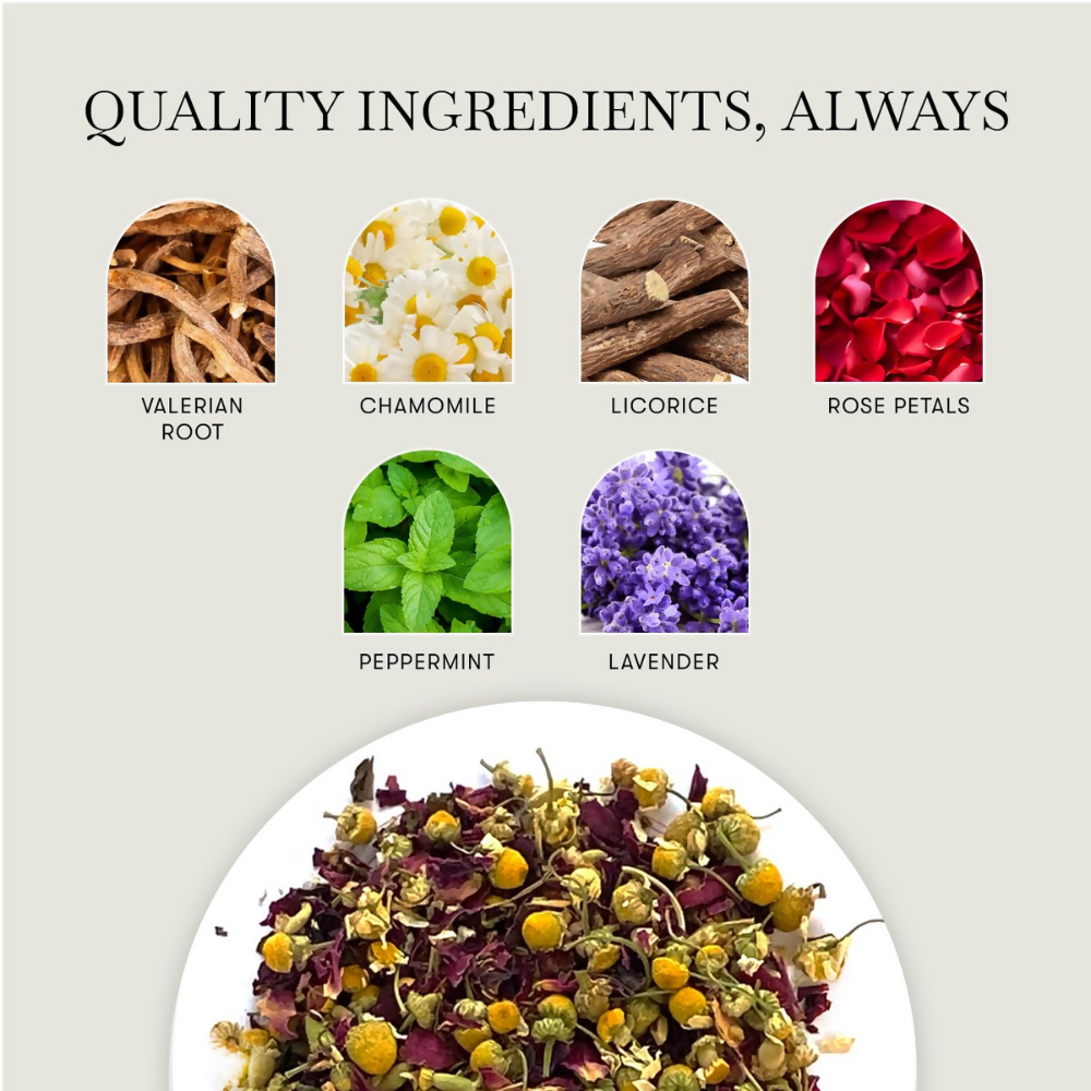 Luxmi Estates Valerian Dream – Organic Sleep Tea Luxmi Estates
