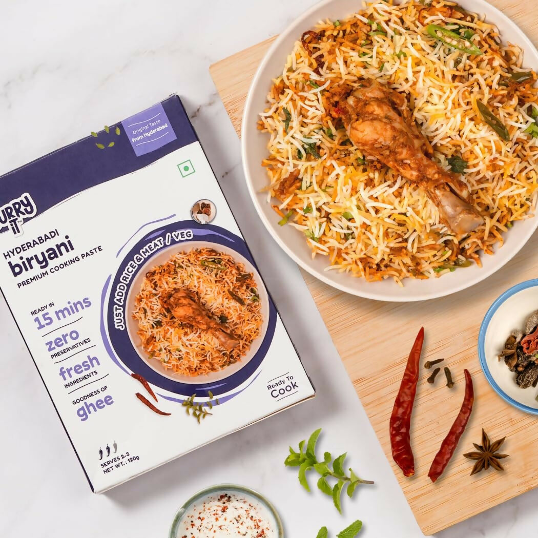 CURRYiT Instant Hyderabadi Biryani Premium Cooking Paste CURRYiT