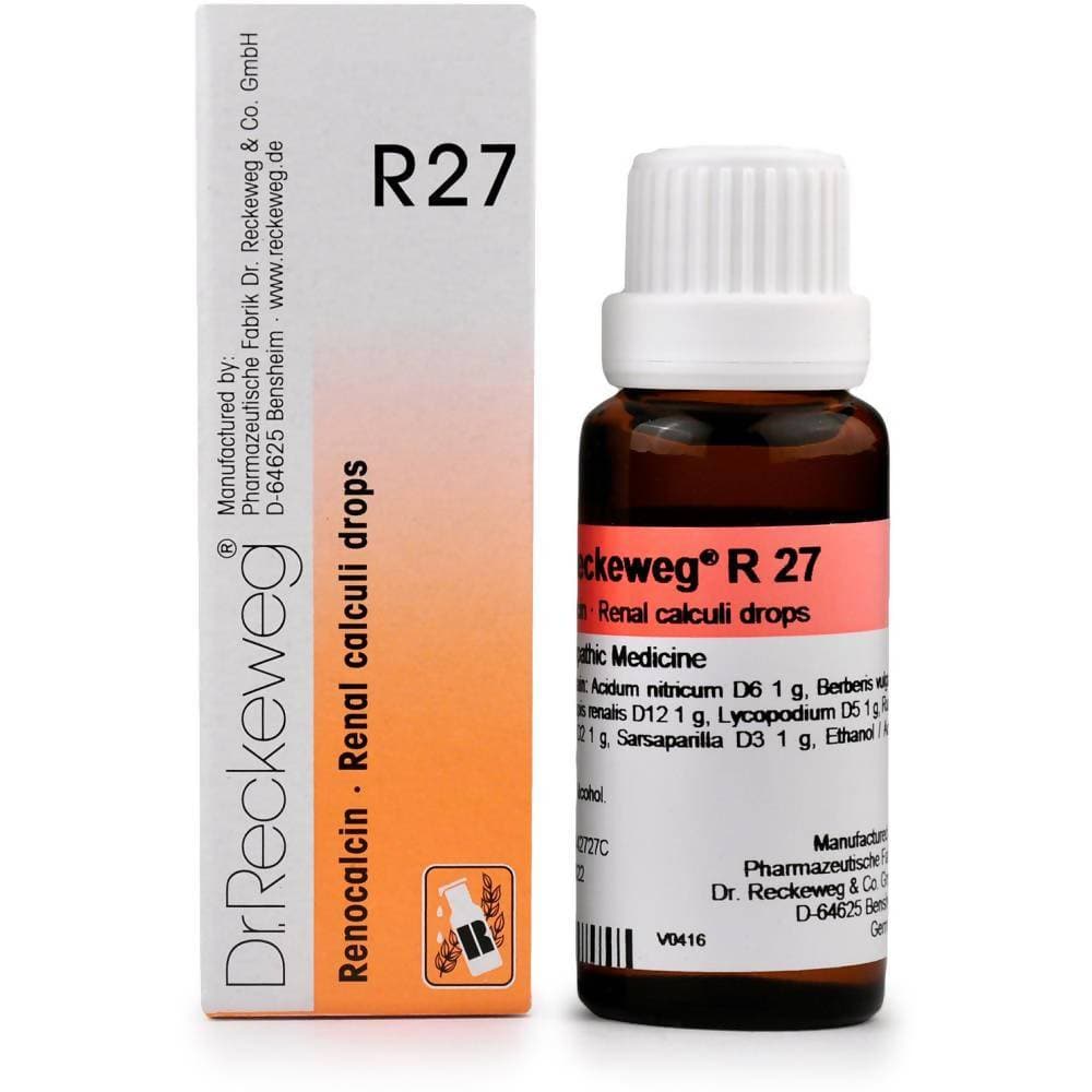 Dr. Reckeweg R27 Renal Calculi Drops - Safuron Naturals