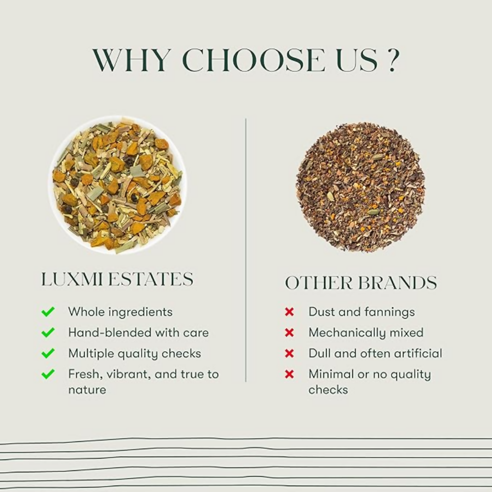 Luxmi Estates Astounding Ashwagandha – Certified Organic Herbal Infusion Luxmi Estates