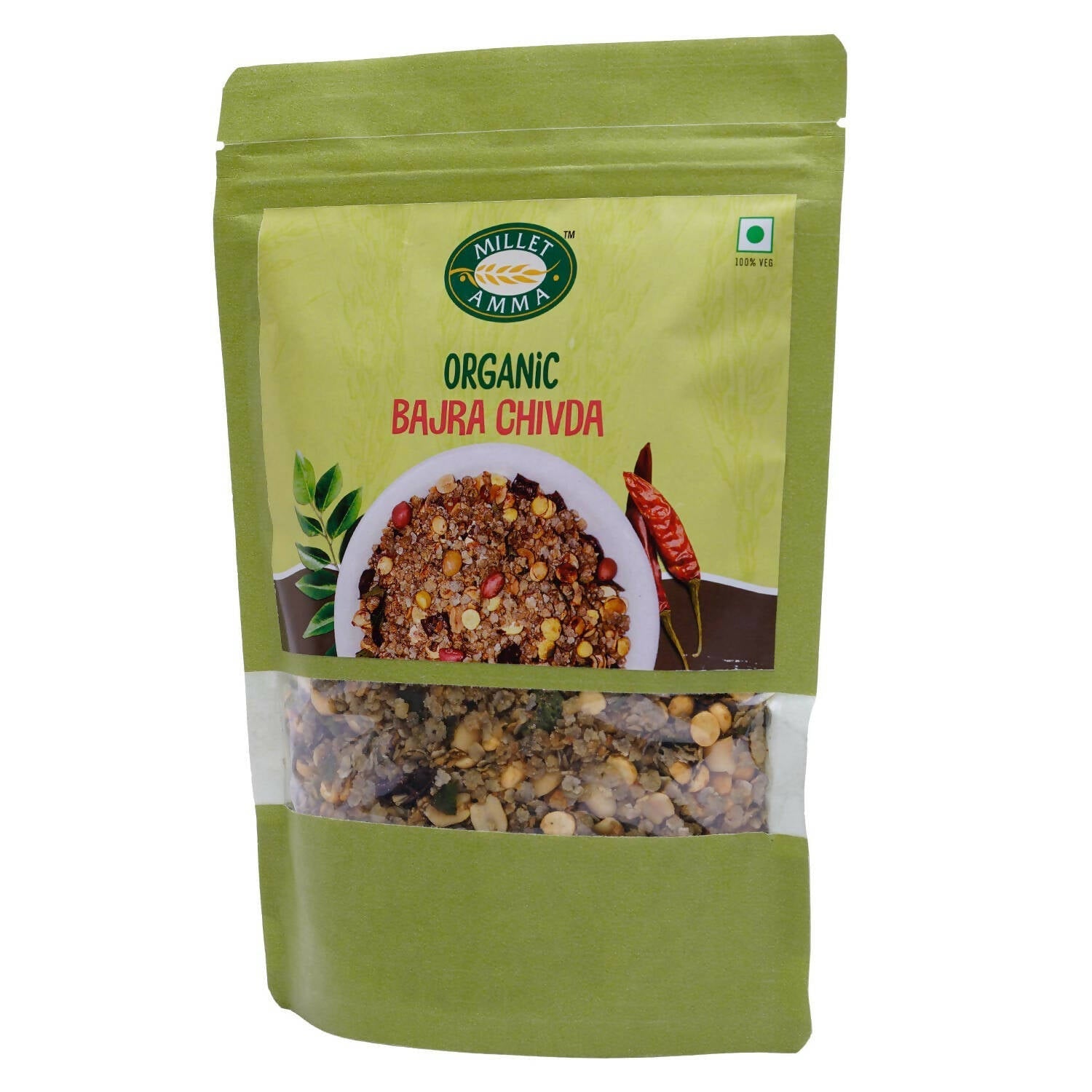 Millet Amma Organic Bajra Chivda Namkeen Millet Amma