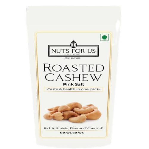 Nuts For Us Roasted Cashews in Pink Salt (Slightly Salted) - Safuron