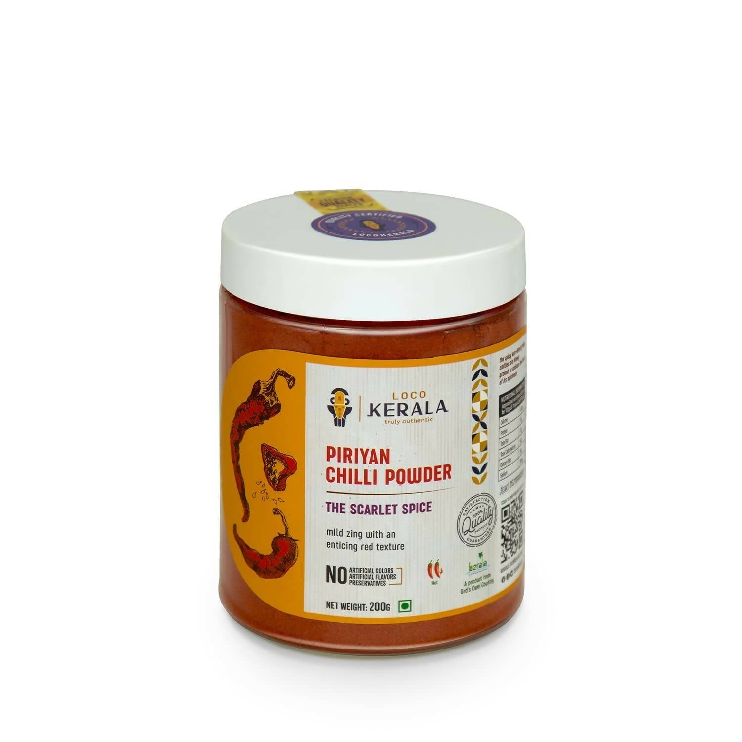 LocoKerala The Scarlet Spice Piriyan Chilli Powder LocoKerala