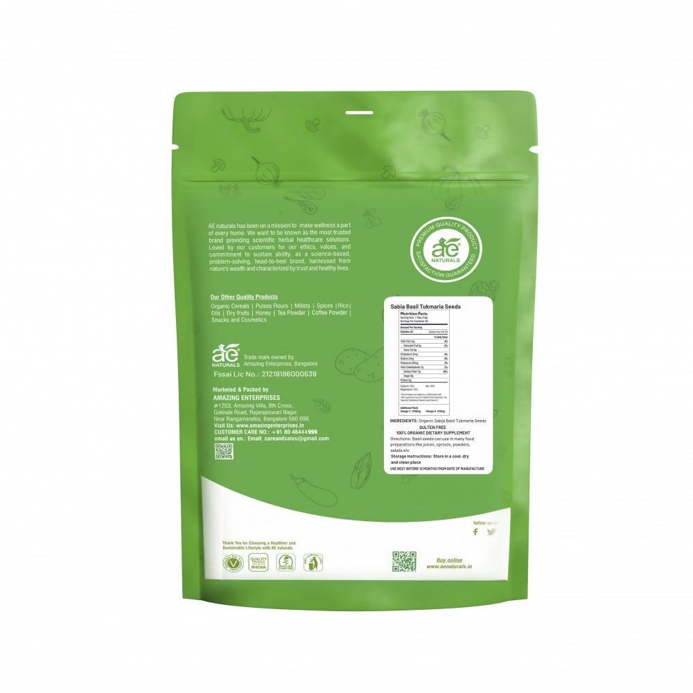 Ae Naturals Sabja Basil Seeds Ae Naturals