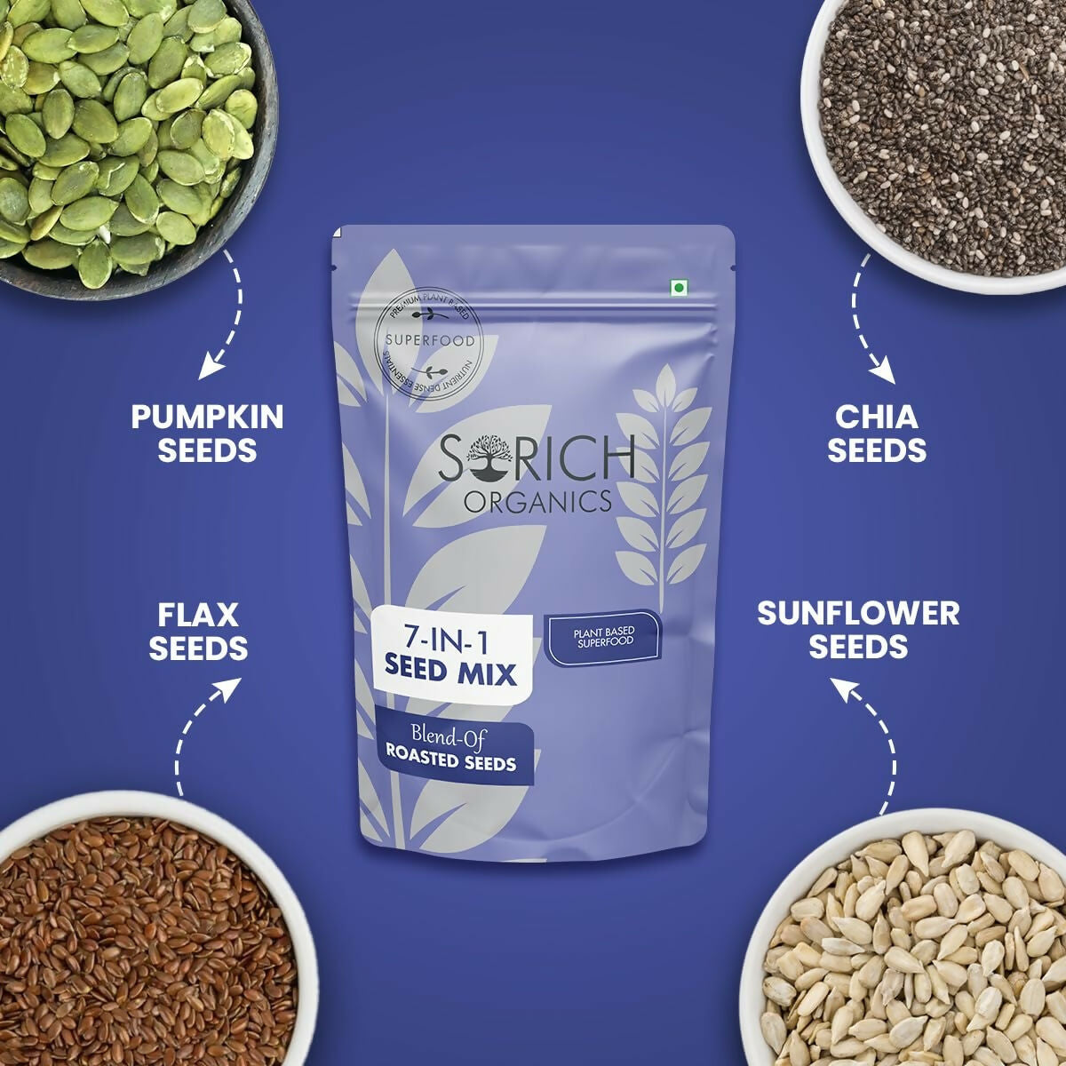 Sorich Organics 7 in one seeds mix Sorich