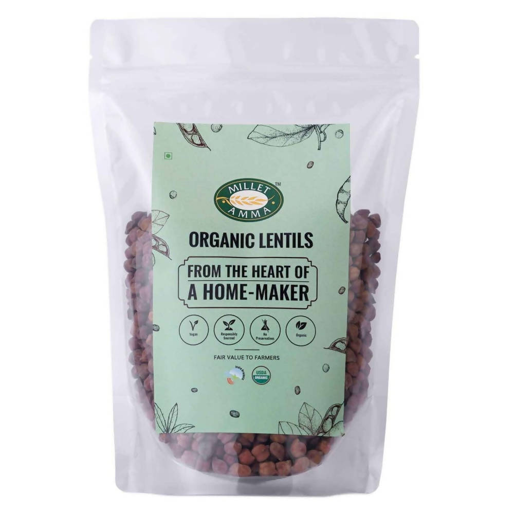 Millet Amma Organic Bengal Gram (Kaala Chana) - Safuron