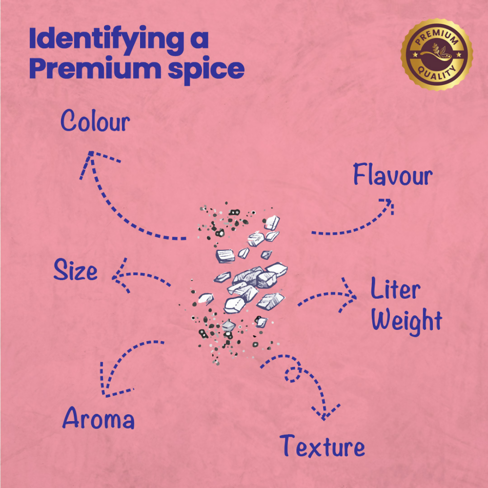 Crista Spices Black Salt Powder Crista Spices