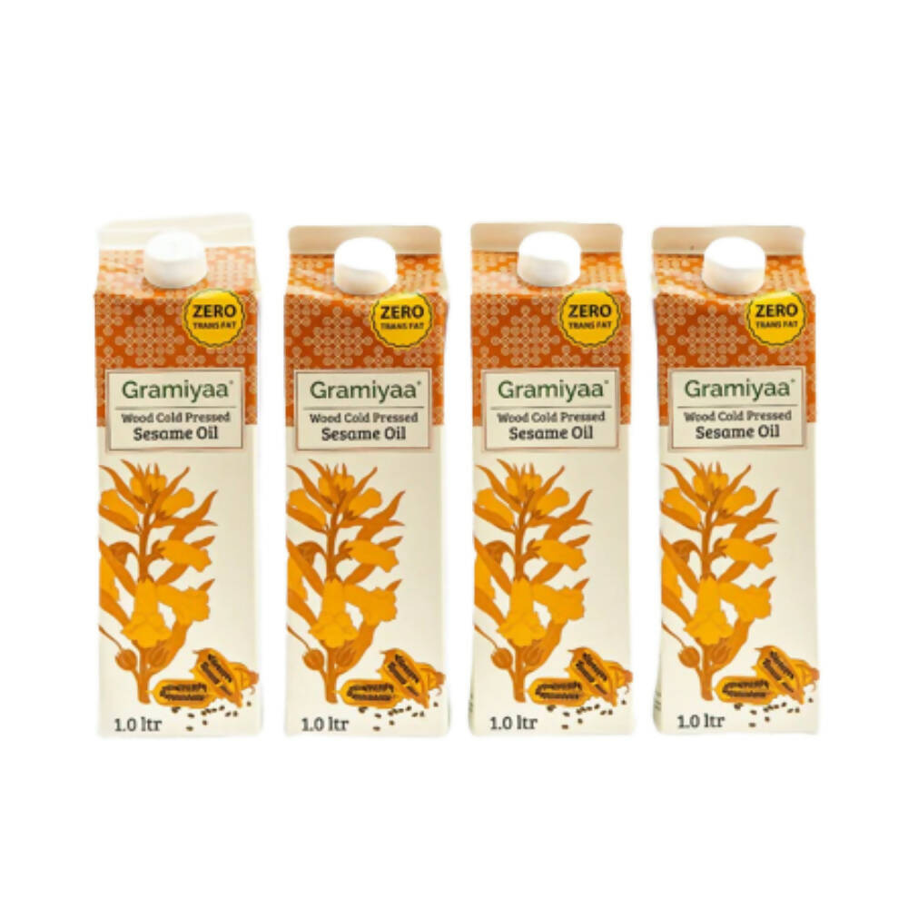 Gramiyaa Wood Cold Pressed Sesame Oil Gramiyaa