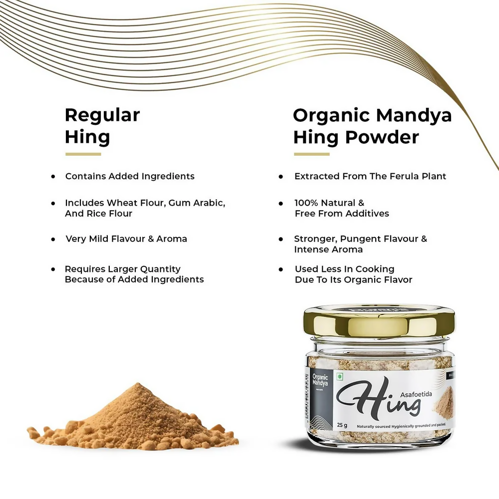 Organic Mandya Hing Powder Organic Mandya