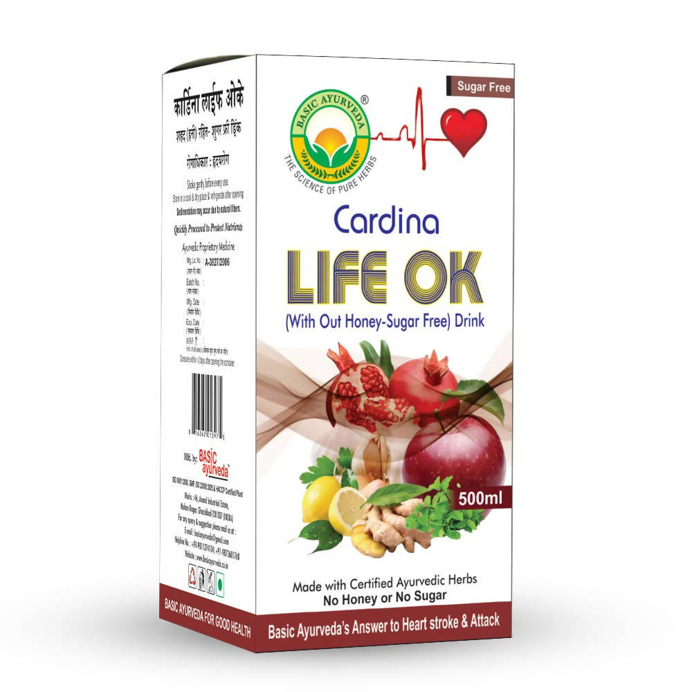 Basic Ayurveda Cardina Life Ok Drink Sugar Free Basic Ayurveda