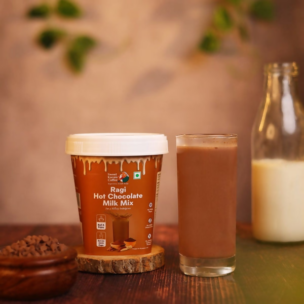 Sweet Karam Coffee Ragi Hot Chocolate Milk Mix Sweet Karam Coffee