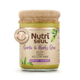 Nutrisoul Garlic & Herbs Ghee | Rich in Antioxidants | Pure Ghee Supports Immunity & Health Nutrisoul