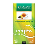 Teame Honey Lemon Green Tea Renew Tea Bags - Safuron