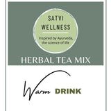 Satvi Wellness Ajwain Jeera Herbal Infusion Mix In Indvidual Packets |Herbal Tea Sachet Satvi Wellness