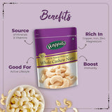 Happilo Premium Californian Almonds, Whole Cashews, Raisins & Walnuts Inshell Combo Happilo