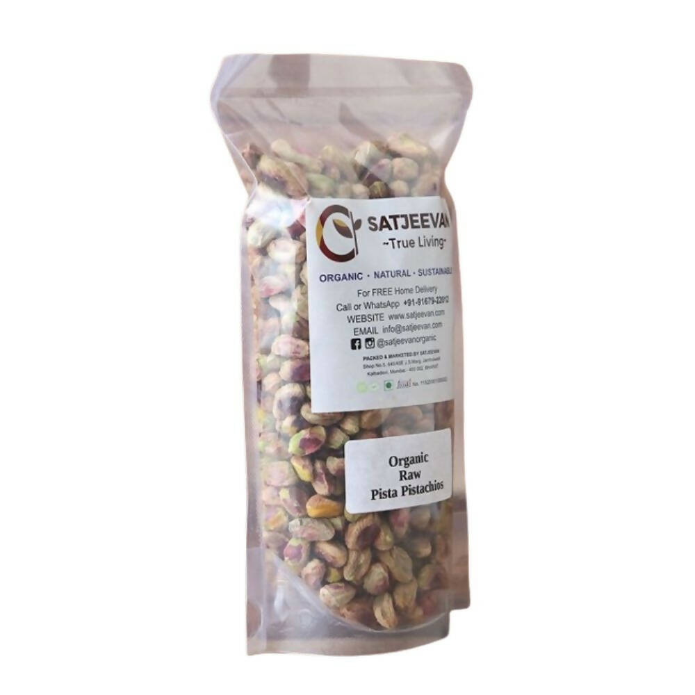 Satjeevan Organic Raw Pista Pistachios Satjeevan