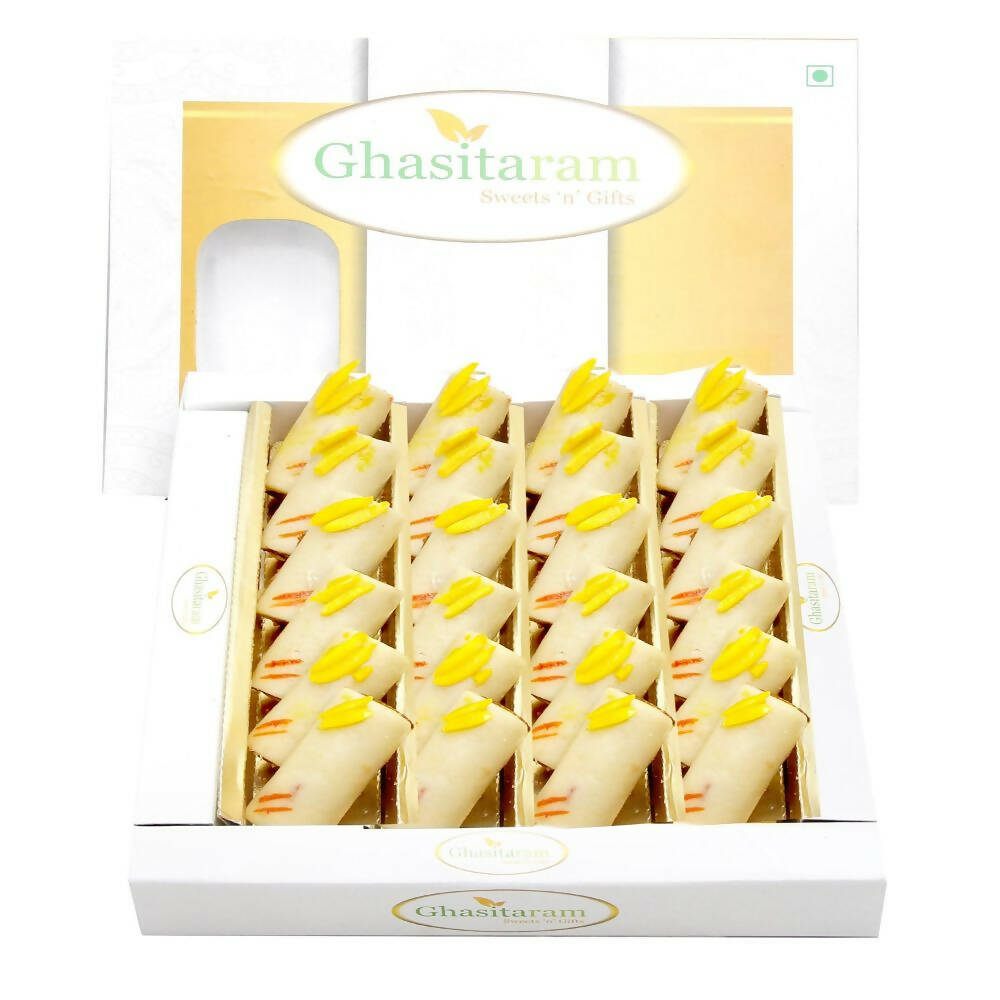 Ghasitaram Pure Kaju Rolls - Safuron