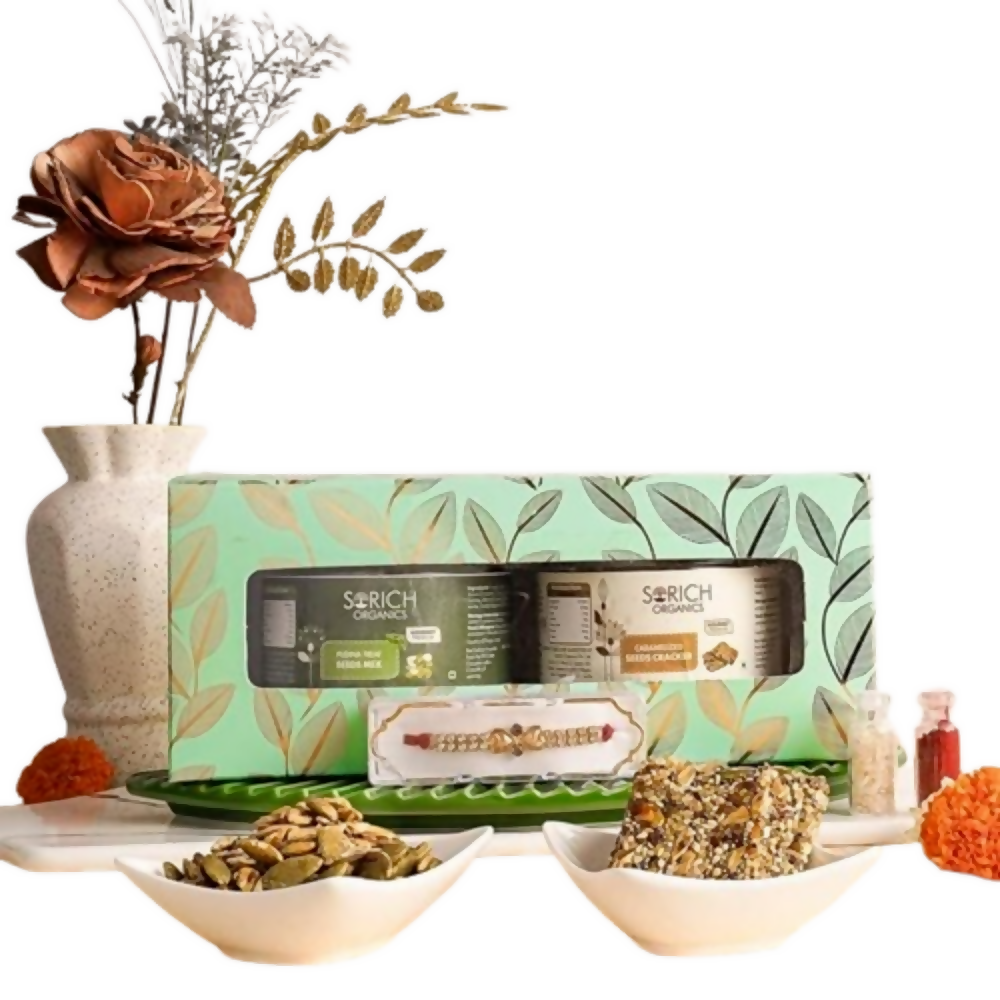 Sorich Organics Rakshabandhan Gift Hamper for Brother Rakhi Celebrations - Safuron