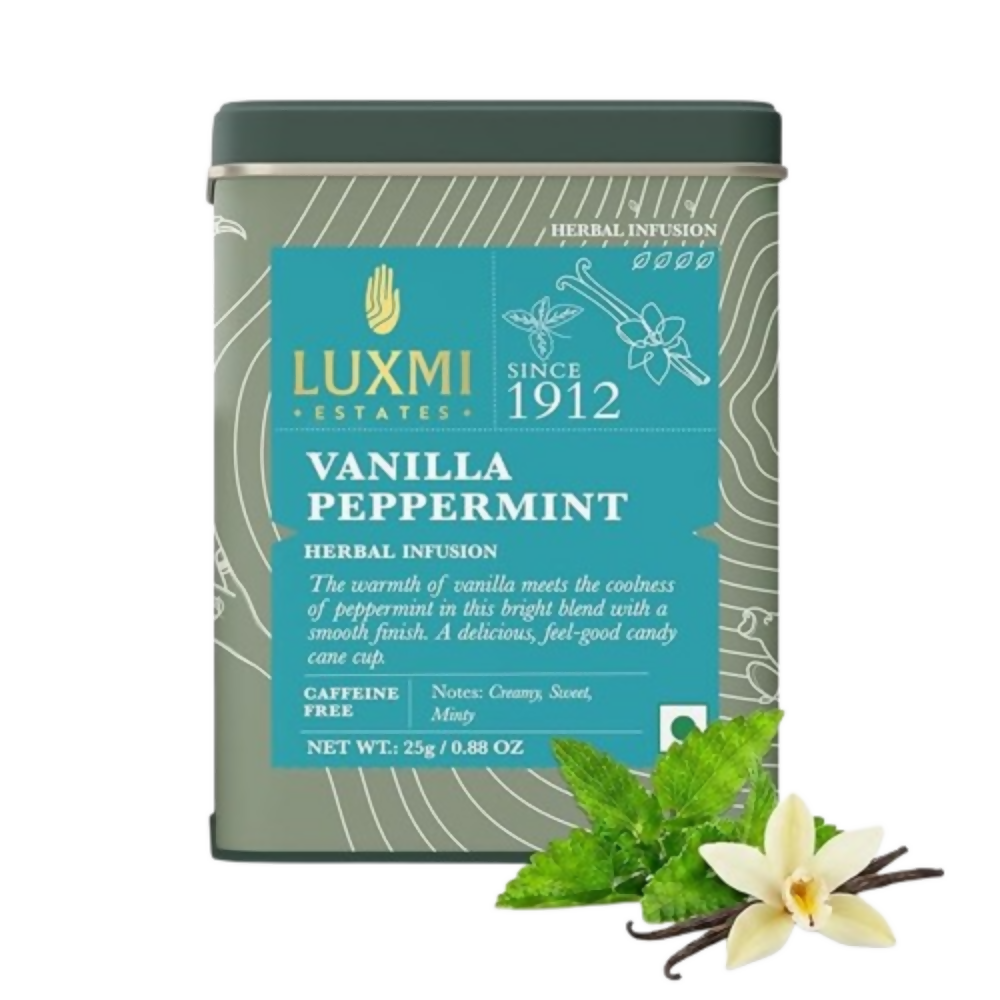 Luxmi Estates Vanilla Peppermint Herbal Infusion - Dista