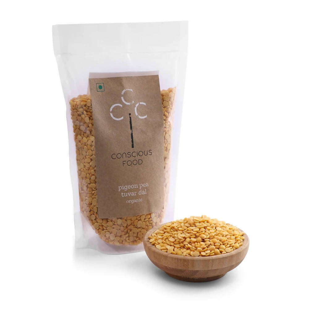 Conscious Food Organic Pigeon Pea (Tuvar Dal) Conscious Food