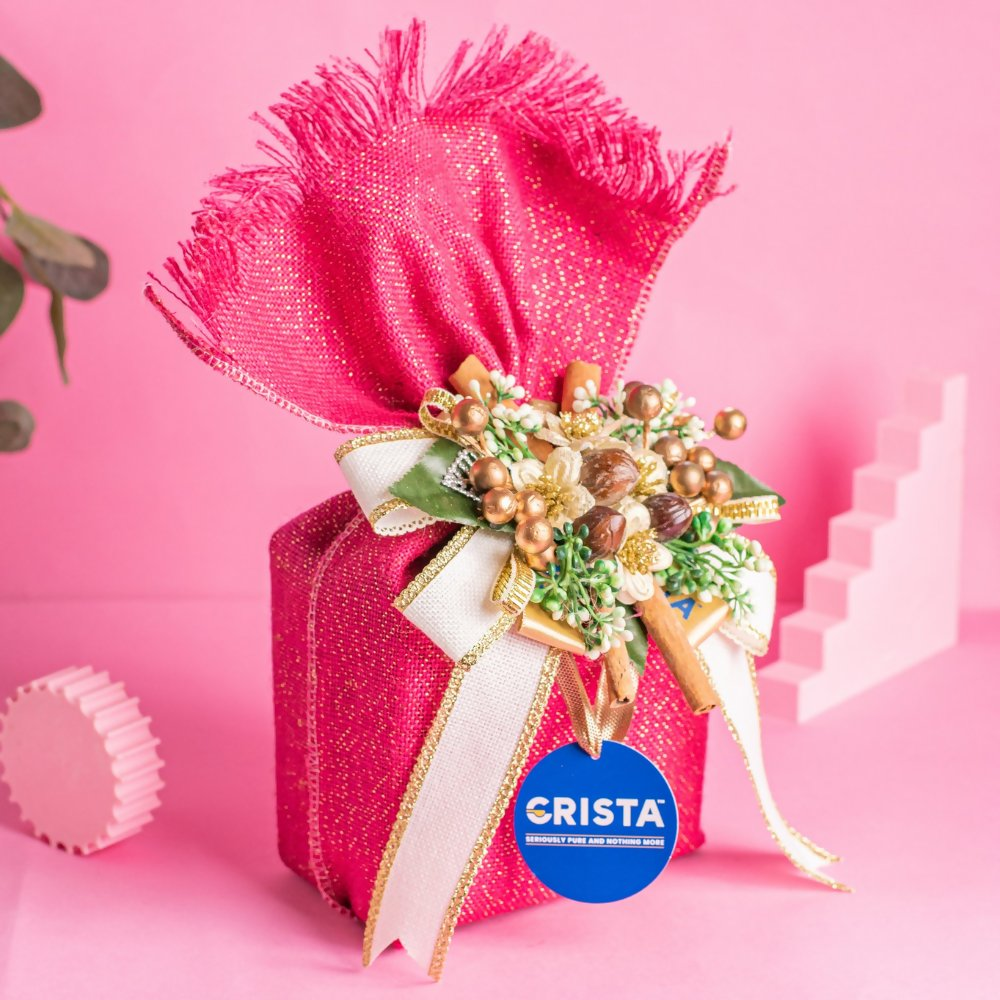 Crista Spices Earthy Spice Potli - Pink Crista Spices