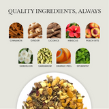 Luxmi Estates Peach Mint Herbal Infusion Luxmi Estates