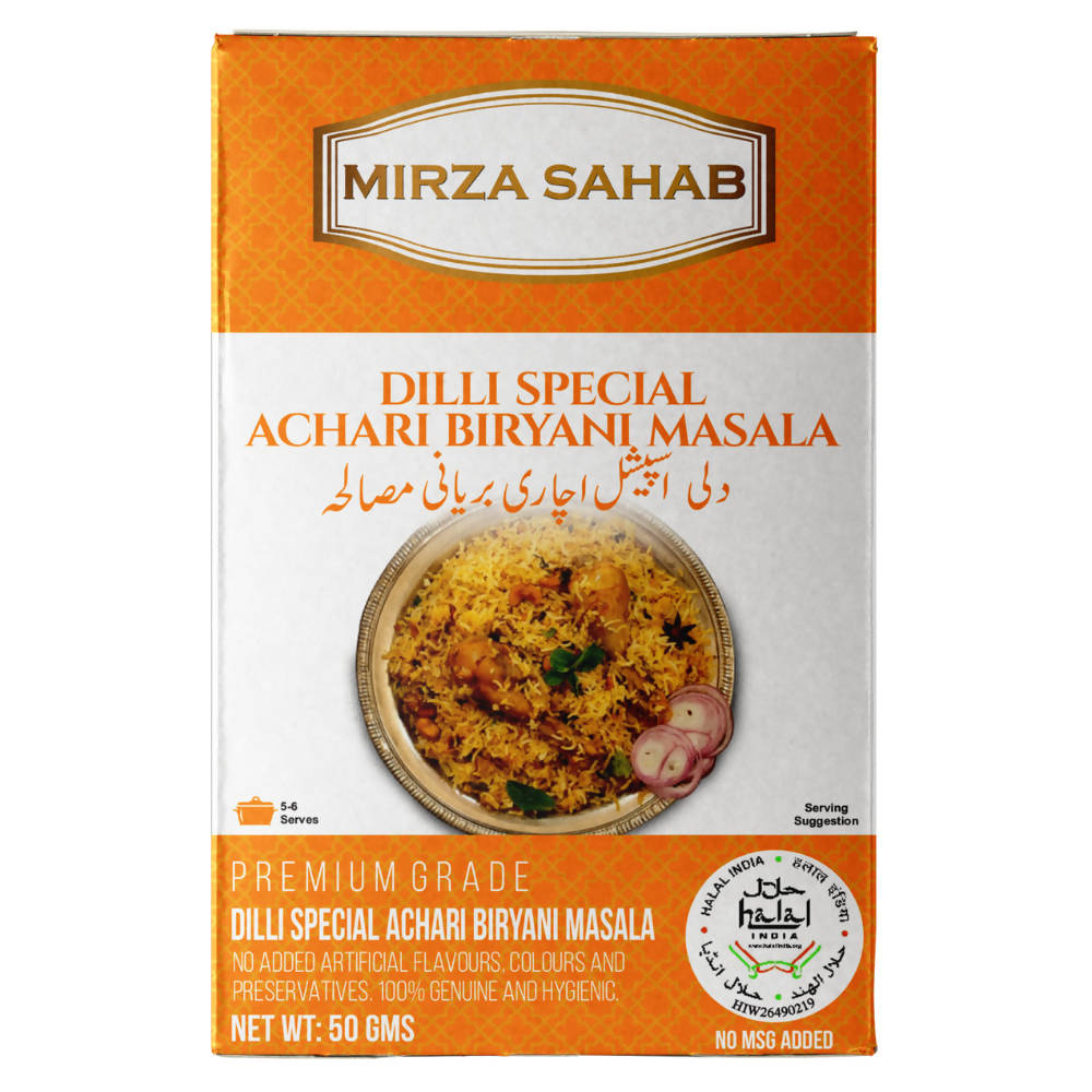Mirza Sahab Dilli Special Achari Biryani Masala - Safuron