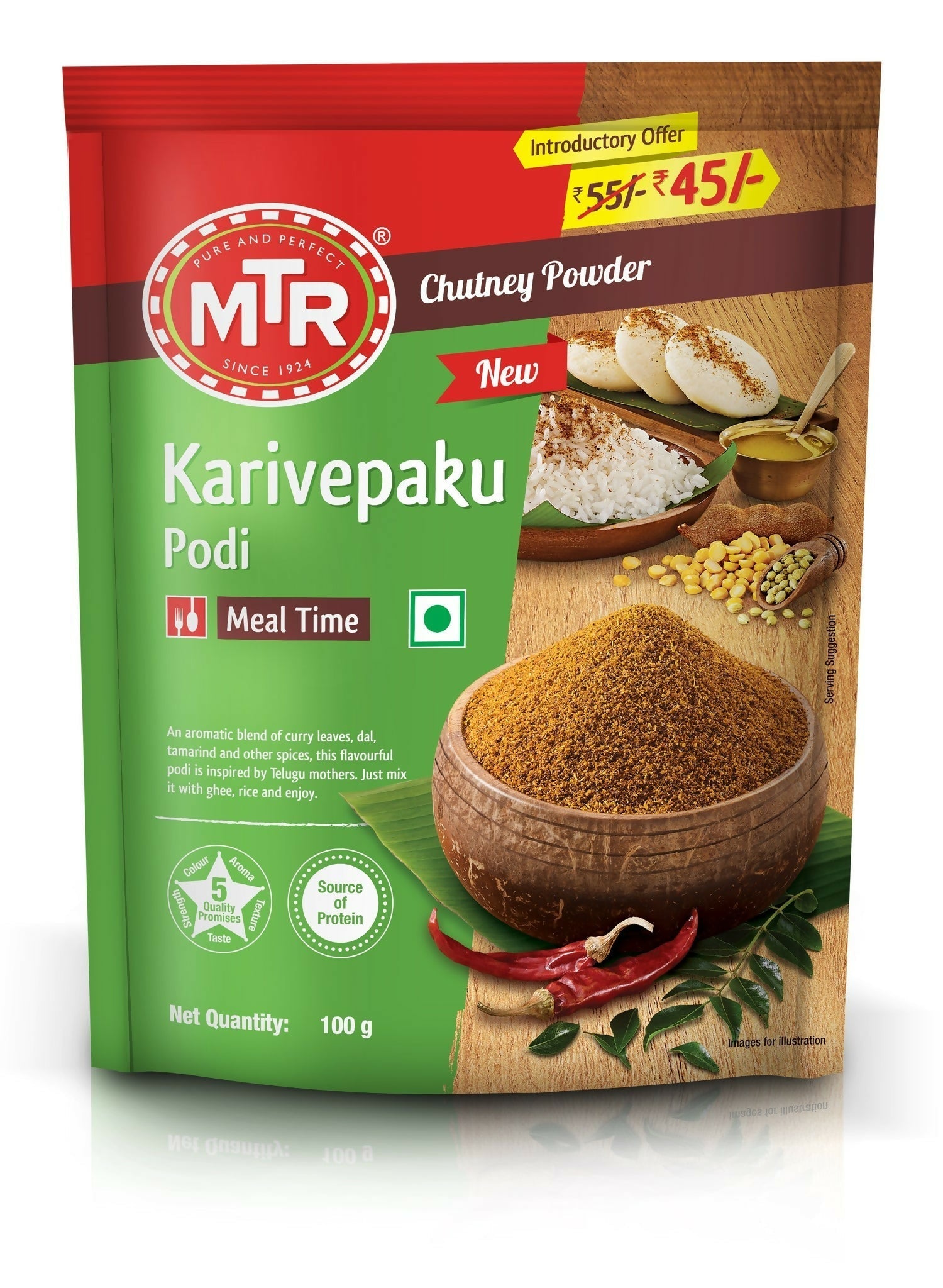 MTR Karivepaku Podi MTR
