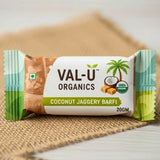 Val-U Organics Coconut Jaggery Burfi - Dista