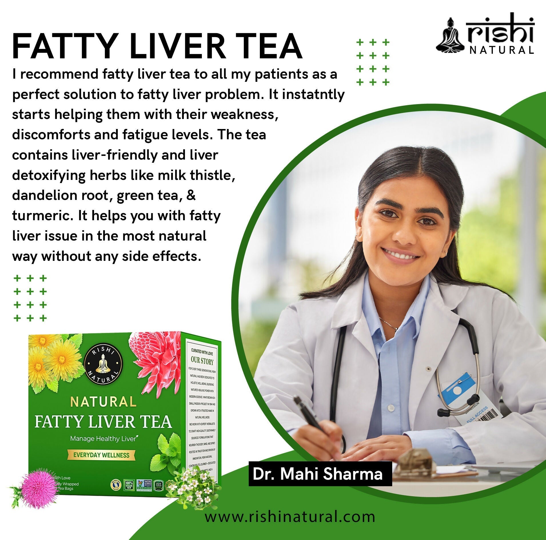 Rishi Natural Fatty Liver Detox Tea Rishi Natural