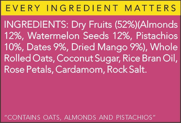 Thenibblebox Pink City Granola Thenibblebox