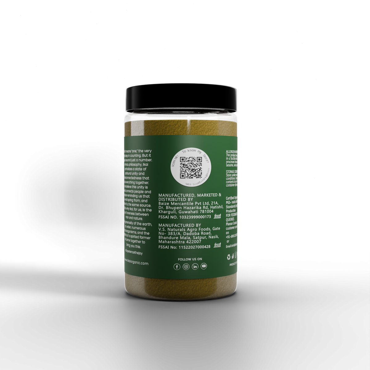 5 - Organic Coriander Powder - 100g