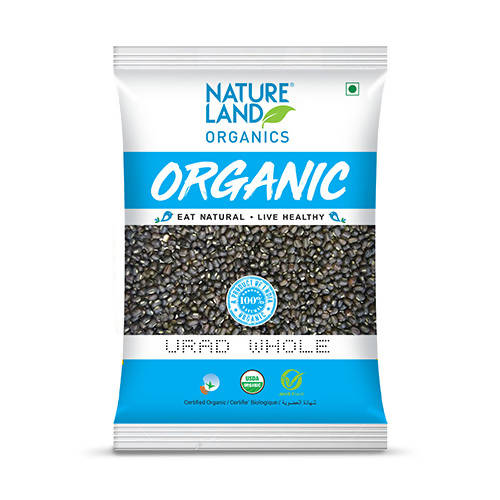 Nature Land Organics Urad Whole - Safuron
