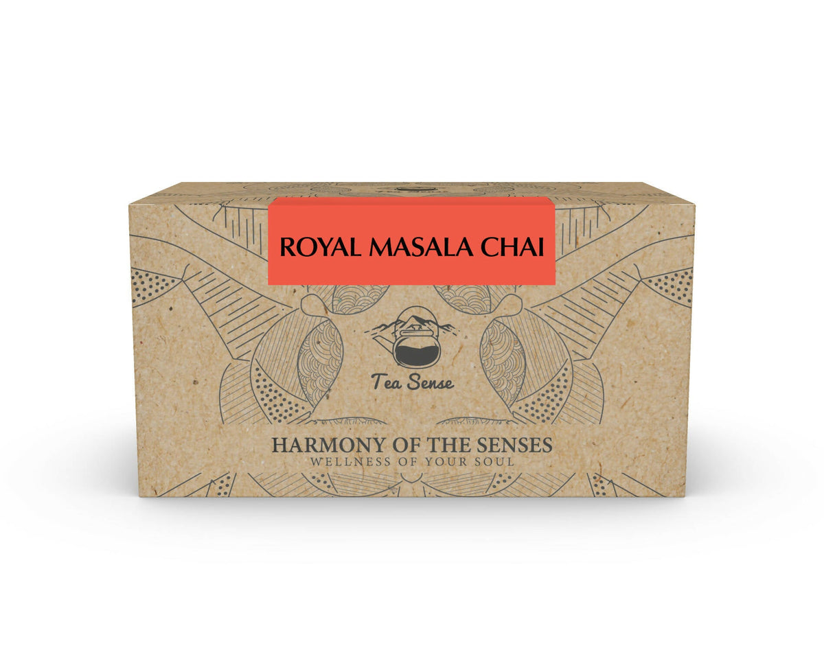 Tea Sense Royal Masala Chai Bags Box - Safuron