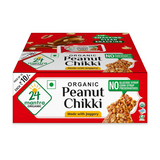 24 Mantra Organic Peanut Chikki 24 Mantra Organic