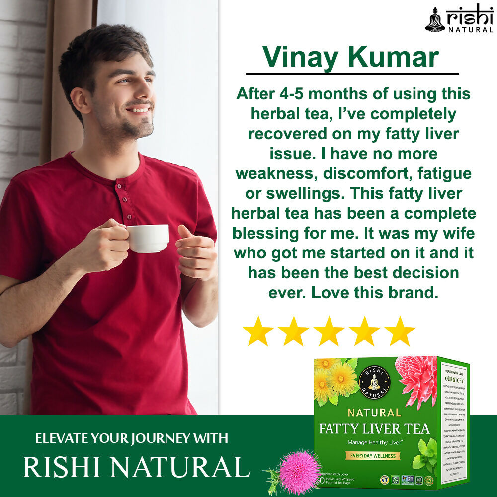 Rishi Natural Fatty Liver Detox Tea Rishi Natural