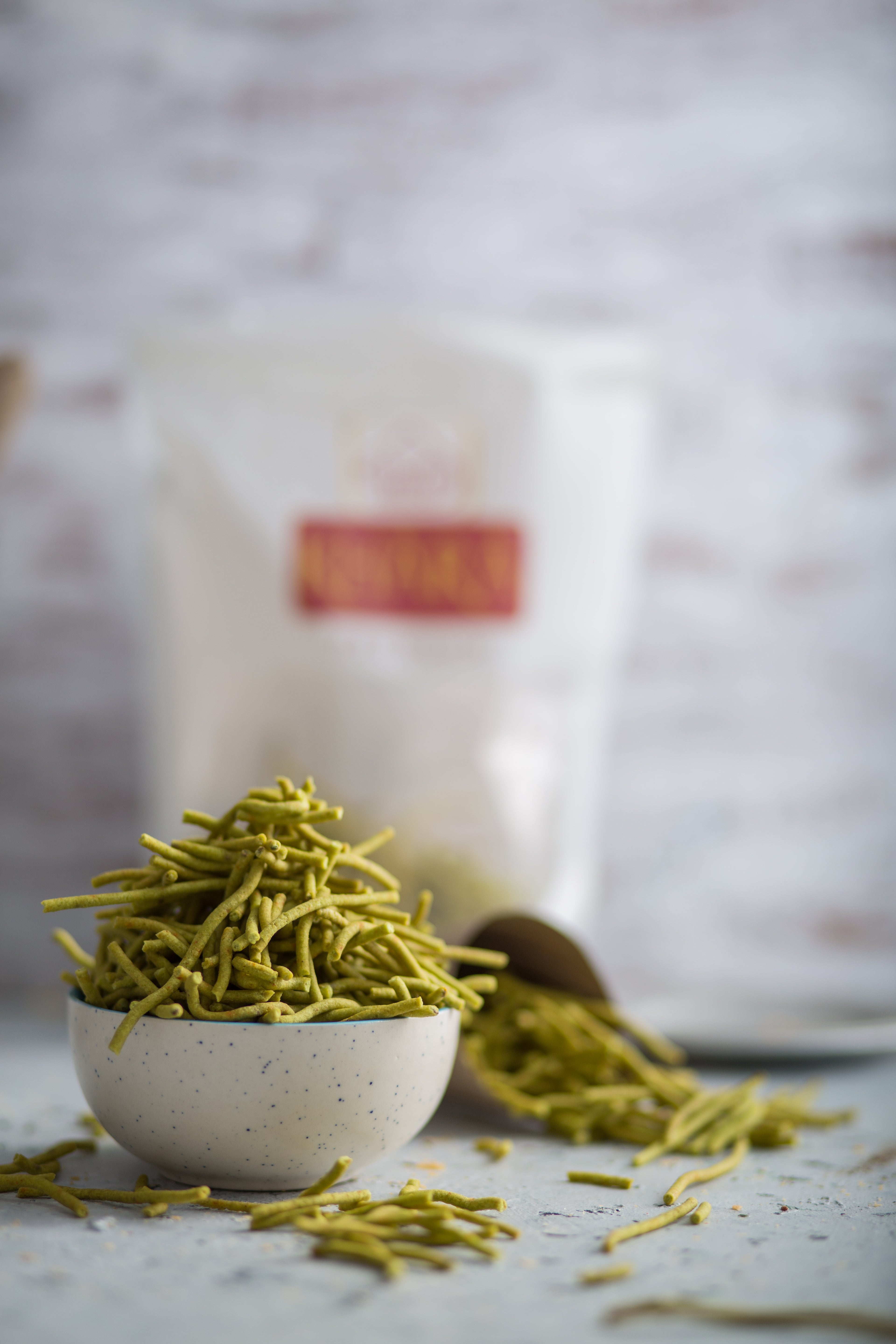 Almond House Palak Sev Almond House