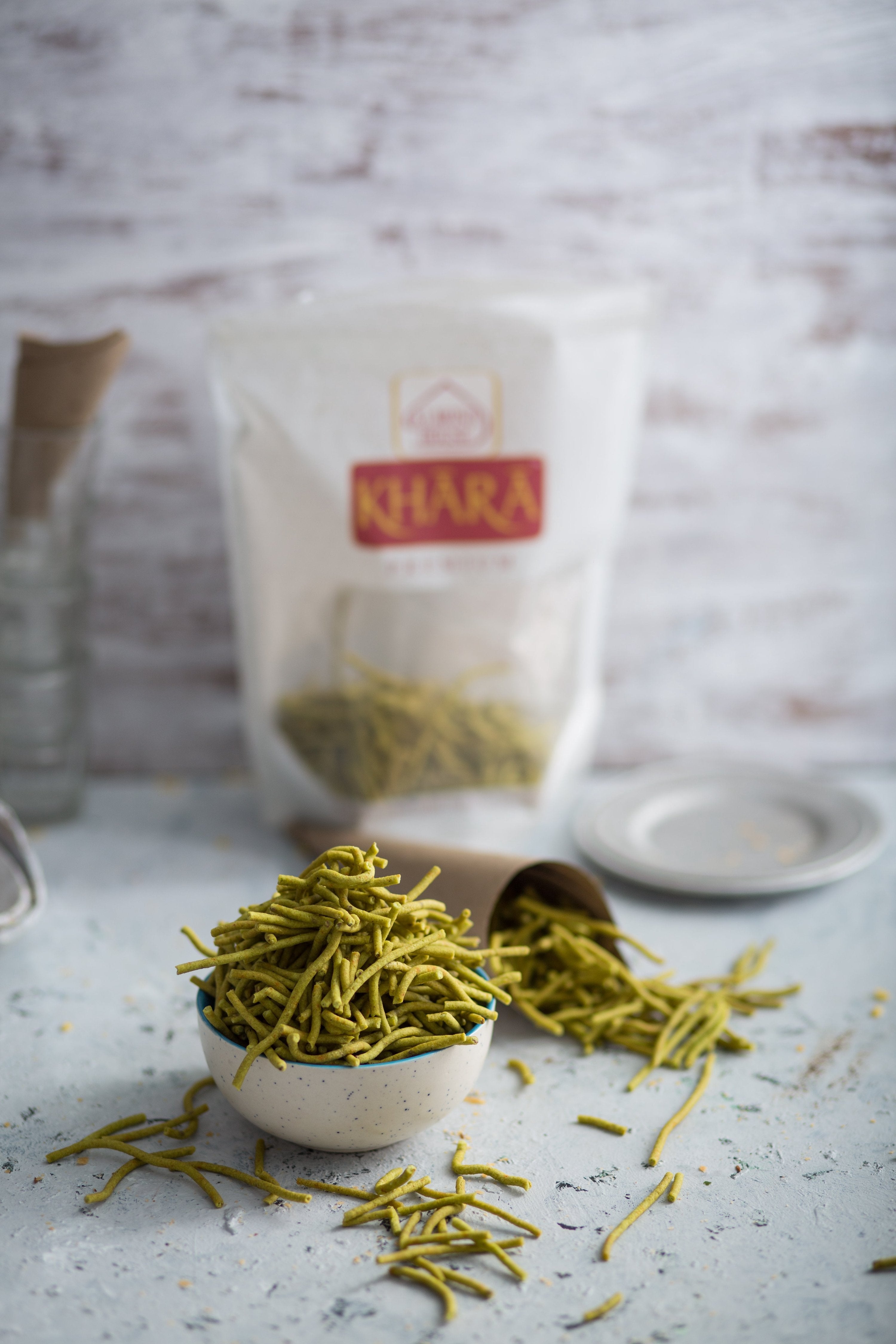 Almond House Palak Sev Almond House