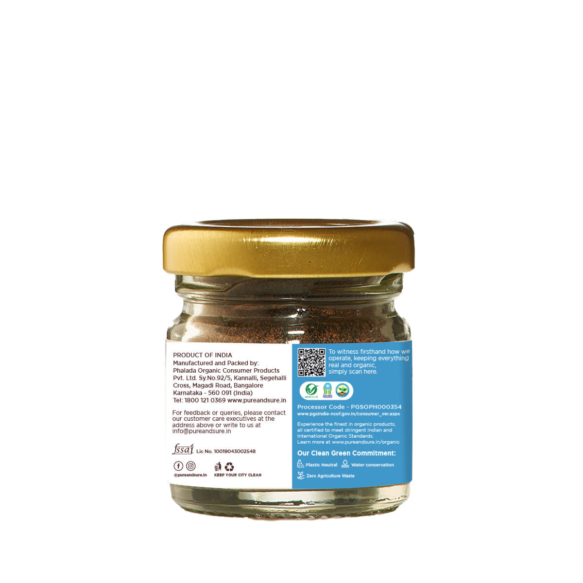 Pure & Sure Organic Vanilla Powder Pure & Sure