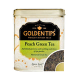 Golden Tips Peach Green Tea - Tin Can - Safuron