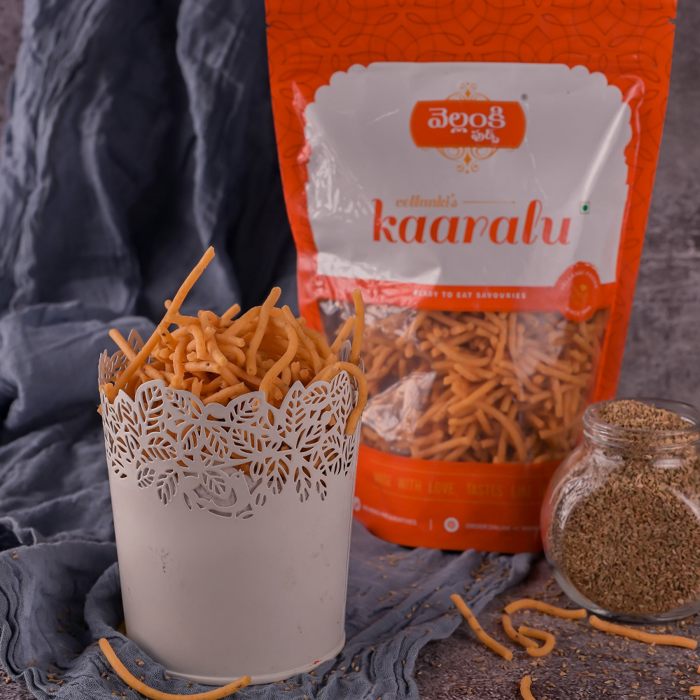 Vellanki Foods Vaampoosa | Ready to Eat Snacks | Falvourful Indian Snacks Vellanki Foods