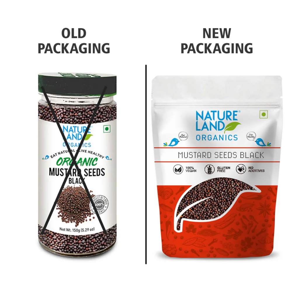 Nature Land Organics Mustard Black Nature Land Organics