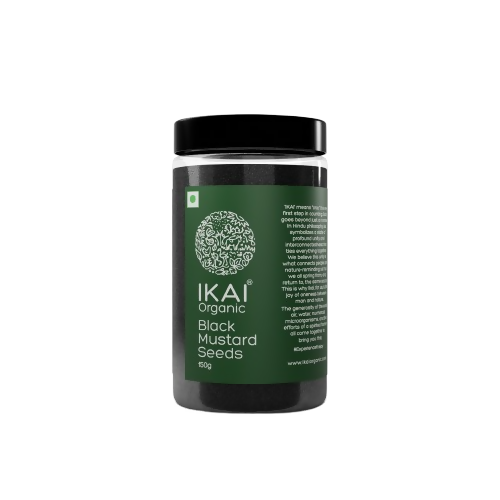 IKAI Organic Black Mustard Seeds IKAI