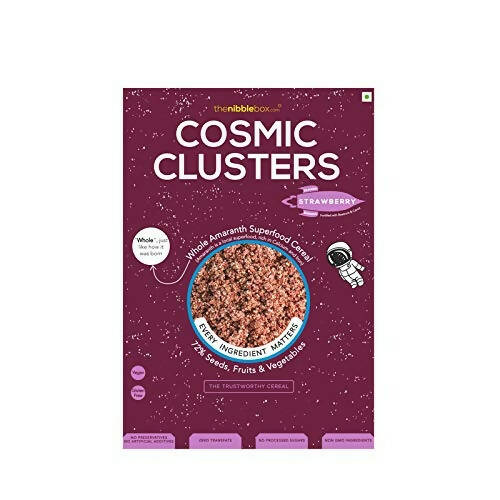 Thenibblebox Strawberry Cosmic Clusters (Millet Cereals) - Safuron