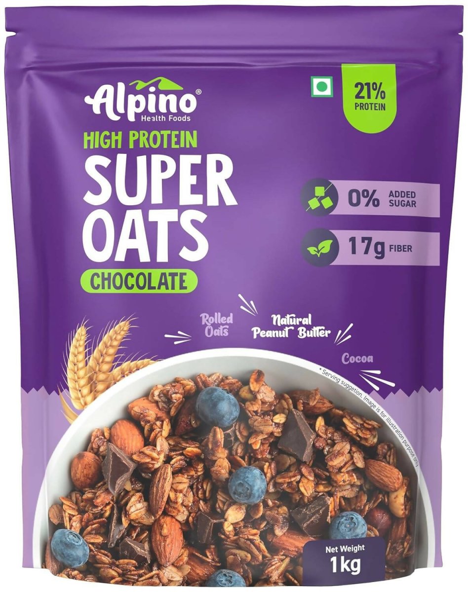 Alpino High Protein Super Rolled Oats Chocolate Alpino