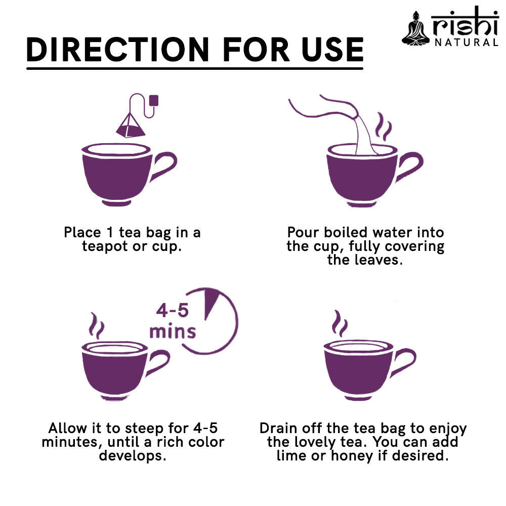 Rishi Natural Facial Hair Removal Tea Rishi Natural