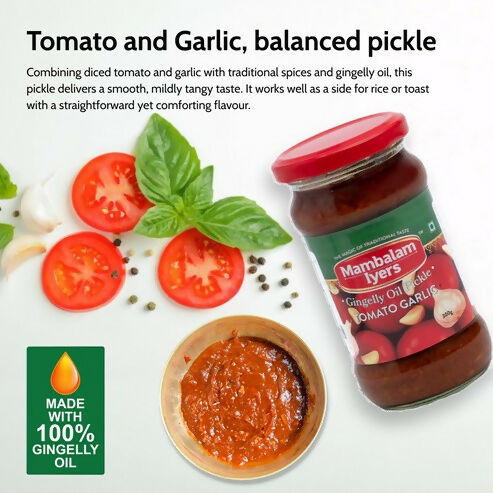 Mambalam Iyers Tomato Garlic Pickle Mambalam Iyers