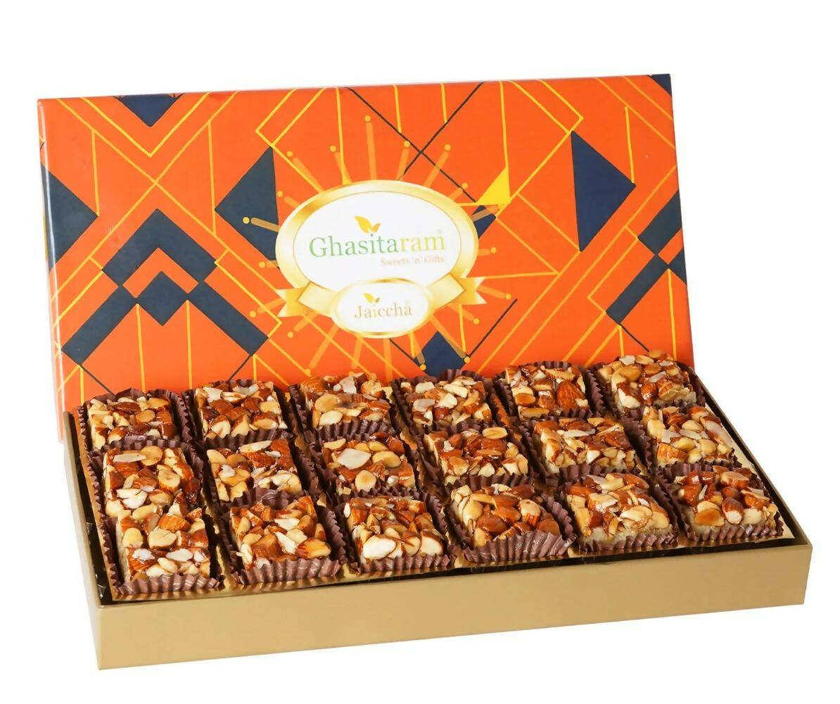 Ghasitaram Sugarfree Almond Delight in Premium Box Ghasitaram