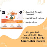 Hye Foods Low Fat Camel Milk Powder Aadvik